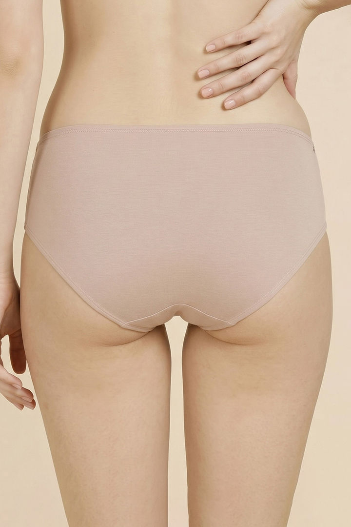 Zivame Anti-Microbial Low Rise Full Coverage Hipster Panty (Pack of 3) - Multicolor — image 12